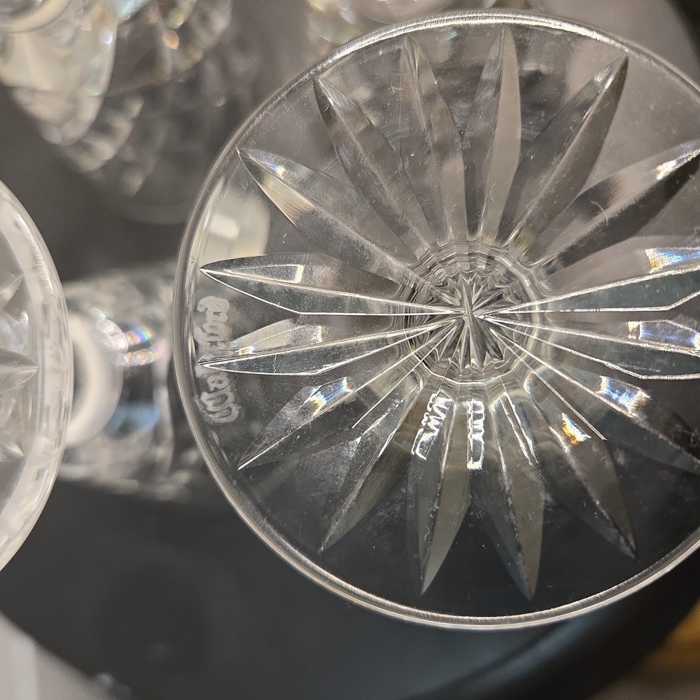 Sherry Glass Adare Waterford Crystal Wine Glass Set Of 4 - Picture 6 of 11